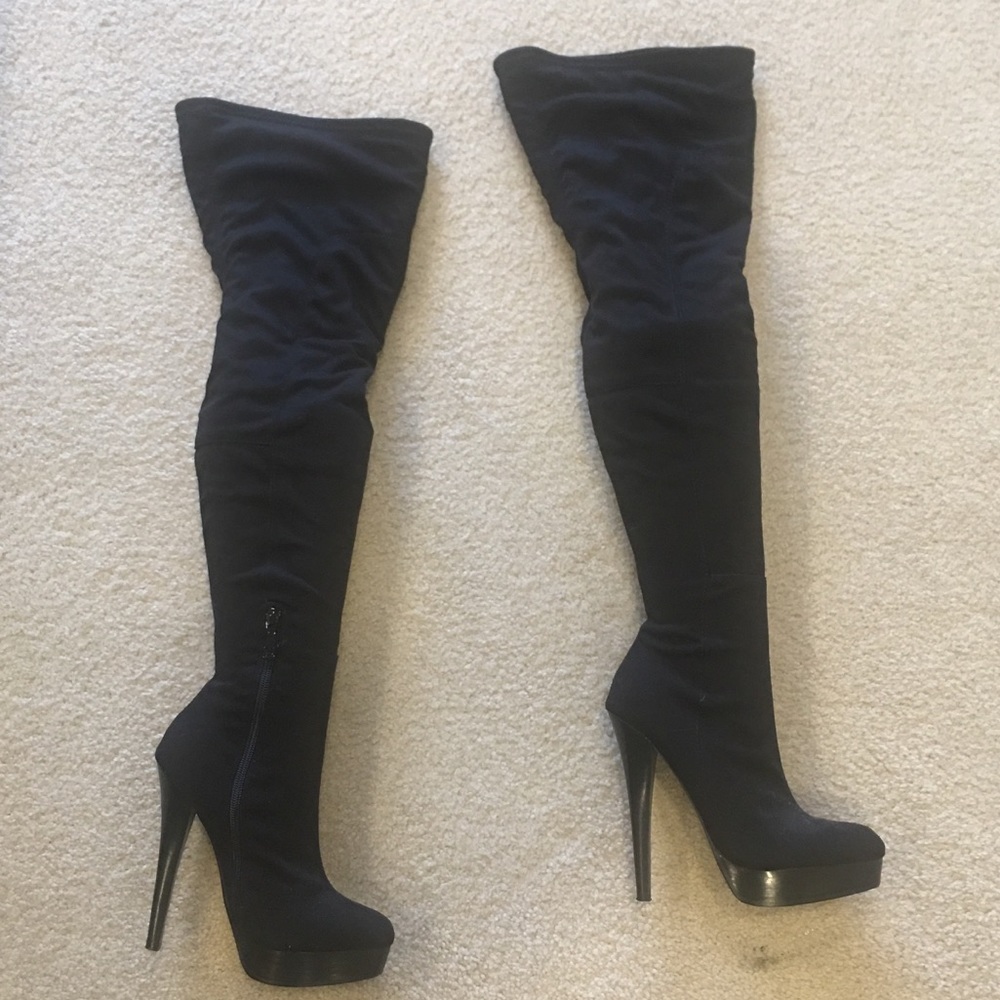 Bebe Over the Knee Boots - Size 6